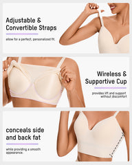 Supportive Comfort Wireless Shaping Bra