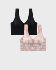 Wireless Back Smoothing V-Neck Tank Bra