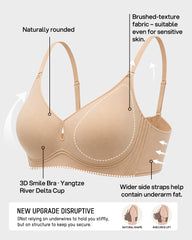 3/4-Cup Wireless Smoothing Support Bra