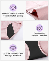 360° Leak-Proof High-Waist Period Underwear (6 Pack)