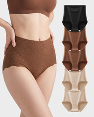 5-Pack High-Waisted Cross-Compression Shaping Briefs