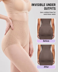 5-Pack High-Waisted Cross-Compression Shaping Briefs