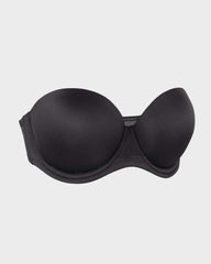 Versatile Underwire Bandeau Bra With Removable Straps