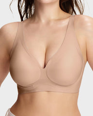 AirEase™ Supportive Wireless Deep-V Bra