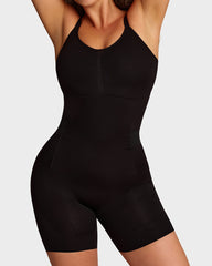 Bathroom- Friendly Easyslide Seamless Tummy Control Back Support Shapewear Bodysuit