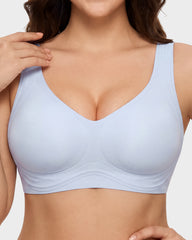 Anti-Gravity™ Wide-Strap Deep-V Lift Bra