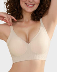Anti-Sagging Jelly Lift Wireless V-Neck Luxe Bra