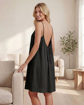 Backless-FlowyCami-LoungeDress-black-b
