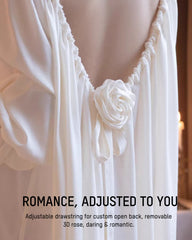 Backless Adjustable Vintage Loungewear Dress