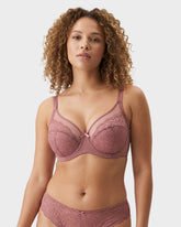 Breathable Lace Underwire Full Coverage Bra