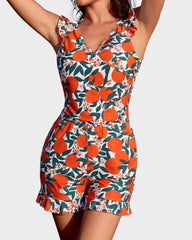 Built-in Bra Swim Romper