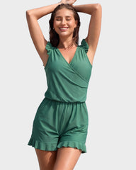Built-in Bra Swim Romper