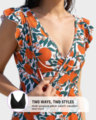 Built-in Bra Swim Romper