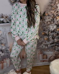 Christmas Girlie Holiday Lounge Set