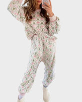 Christmas Girlie Holiday Lounge Set