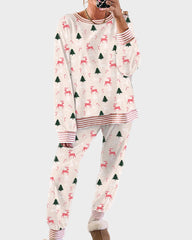 Christmas Girlie Holiday Lounge Set