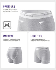 Classic Cotton Stretch Boxer Briefs (3 Pack)