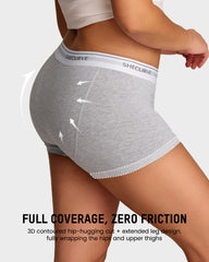 Classic Cotton Stretch Boxer Briefs (3 Pack)