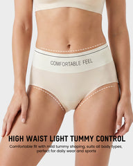 Color-Block One-Piece Tummy Control Briefs(5 Pack)