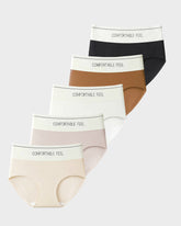 Color-Block One-Piece Tummy Control Briefs(5 Pack)