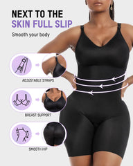 Comfort Sculpt Shapewear Bodysuit with Built-In Bra