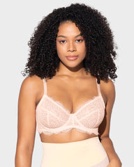 Ultra-Light Lace Underwire Push-Up Bra