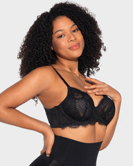 Ultra-Light Lace Underwire Push-Up Bra