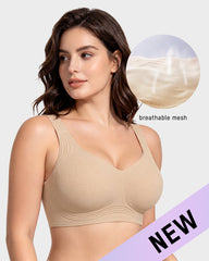 Full-Coverage Jelly Support Wireless Bra