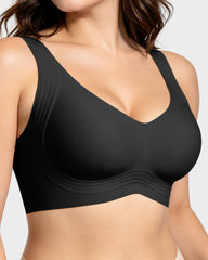 Full-Coverage Jelly Support Wireless Bra