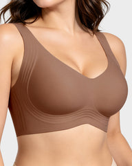 Full-Coverage Jelly Support Wireless Bra