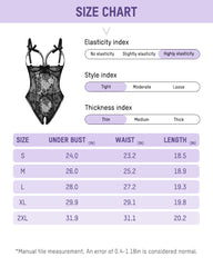 Crotchless Lace Mini Bodysuit