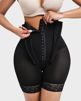 Double Compression High Waist Shaping Shorts