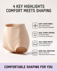 Double Sculpt High Waist Tummy Control Briefs(5-Pack)