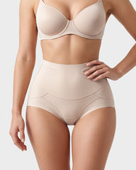 Double Sculpt High Waist Tummy Control Briefs(5-Pack)