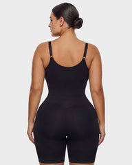 Easyslide™ Front-Zip Mid-Thigh Shapewear