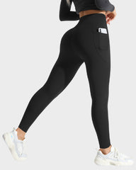 Fleece Lined High-Waist Thermal Yoga Leggings