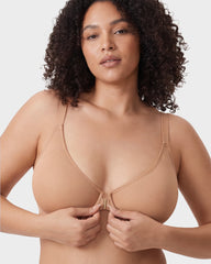 Front Closure Mesh Support Bra Multipack