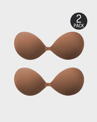 Front Closure Adhesive Invisible Push-Up Bra(2 Pairs)