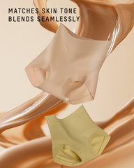 High-Waist Checkered Sculpting Panties (6 Pack)