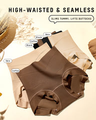 High-Waist Tummy Control Panties (6 Pack)
