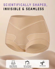 High-Waist Tummy Control Panties (6 Pack)