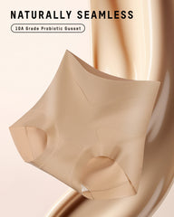 High-Waist Checkered Sculpting Panties (6 Pack)