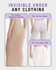 High-Waist Checkered Sculpting Panties (6 Pack)