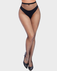 High-Waist Classic Fishnet Pantyhose – 4 Mesh Styles