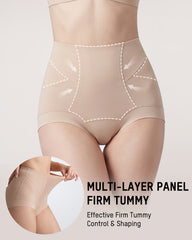 High-Waist Tummy Control Briefs Multipack