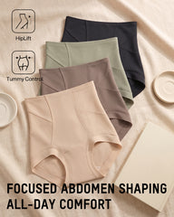 High-Waist Tummy Control Briefs Multipack