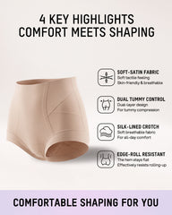 High-Waist Tummy Control Briefs Multipack
