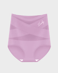 High-Waist Tummy Control Seamless Shaping Panties (4 Pack)