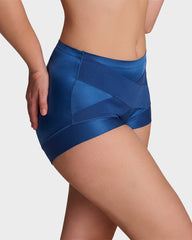 High-Waist Cross Compression Shaping Panties (6 Pack)