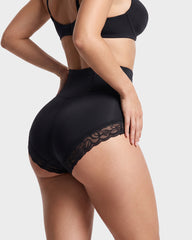 High-Waisted Crisscross Tummy-Control Butt-Lift Briefs(3 Pack)